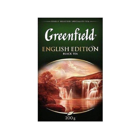 GREENFIELD| чай черный "ENGLISH EDITION" 200Г