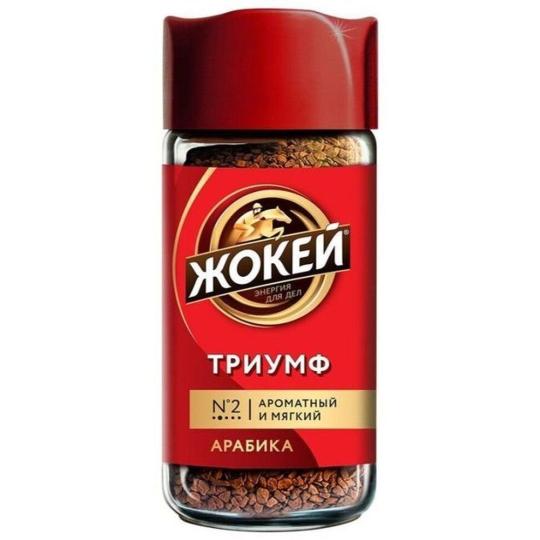 ЖОКЕЙ| кофе растворимый триумф 95г