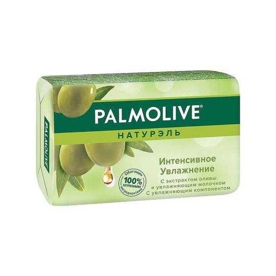 Palmolive Натурэль Интенсивное увлажнение туалетное мыло с экстрактом Оливы и увлажняющим молочком, 150 г