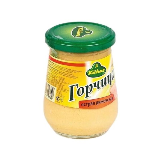 Горчица KUHNE Острая, 250мл