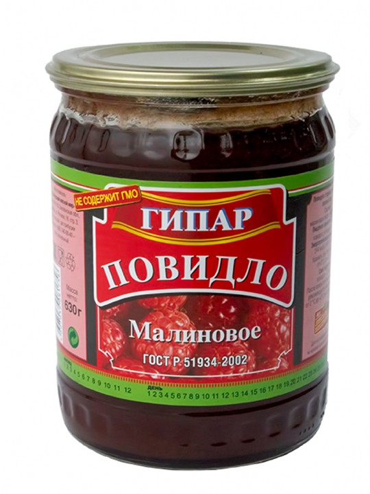 630Г ПОВИДЛО МАЛИНОВОЕ ГИПАР
