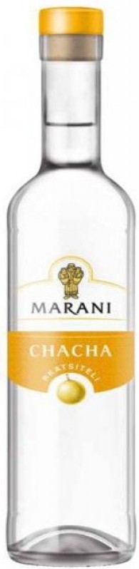 Чача Marani Ркацители виноградная 0,5 л