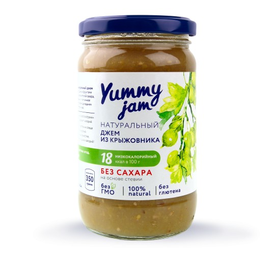 Yummy Jam|Джем из крыжовника без сахара 350 гр