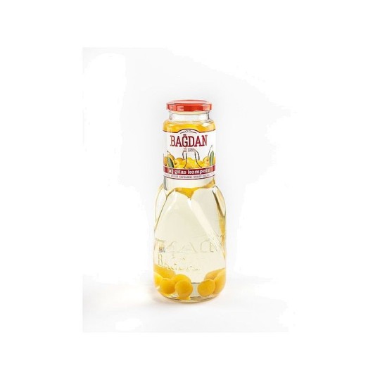 Компот BAGDAN Белая черешня, 1 л ст/бут