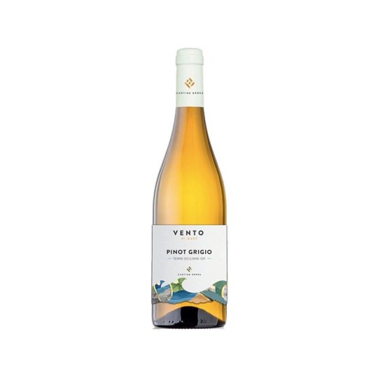 ВИНО VENTO DI MARE PINOT GRIGIO 12,5% 0,75Л