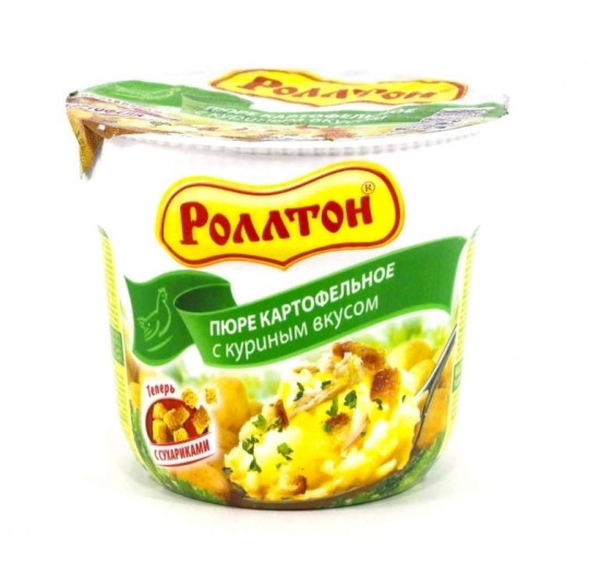 Пюре картофельное РОЛЛТОН С куриным вкусом 40 Г