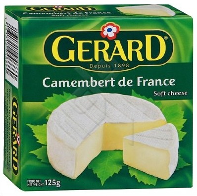 Сыр мягкий  BONGRAIN GerarD Camamber de France с плесенью,  125 гр