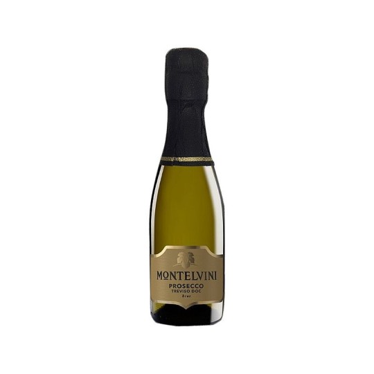 ВИНО ИГР MONTELVINI TREVISO PROSECCO DOC BRUT 11,5% 0,2Л СТ/Б