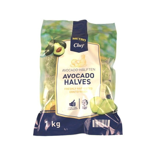 METRO CHEF Авокадо половинки замороженные 1 кг