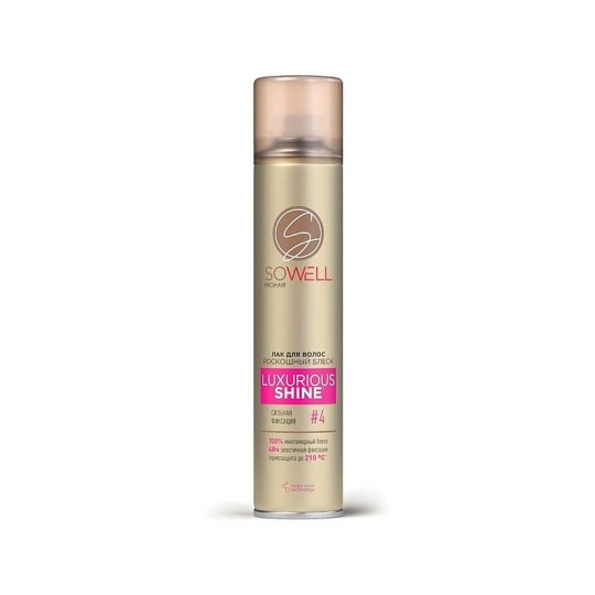ЛАК Д/ВОЛОС SOWELL РОСКОШНЫЙ БЛЕСК 300МЛ