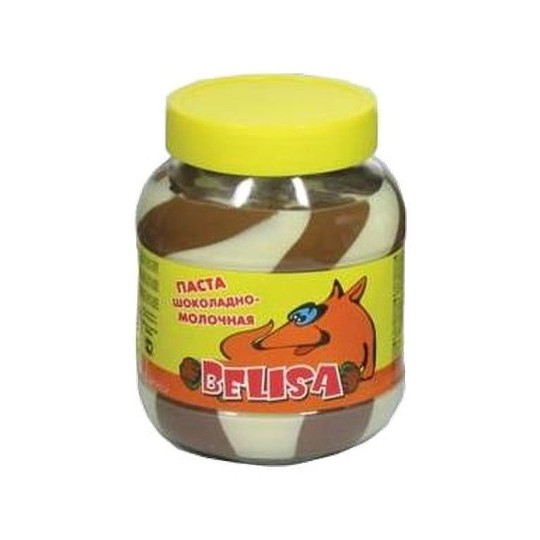 Паста шоколадно-молочная  BELISA DYO 330 гр, стеклянная банка