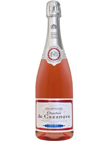 Charles de Cazanove Tradition Pere Et Fils Tete de Cuvee Brut Rose Gift Box розов/сух