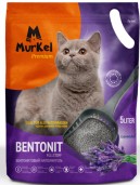 Наполнитель для кошачьего туалета Murkel бентонит лаванда 5 л