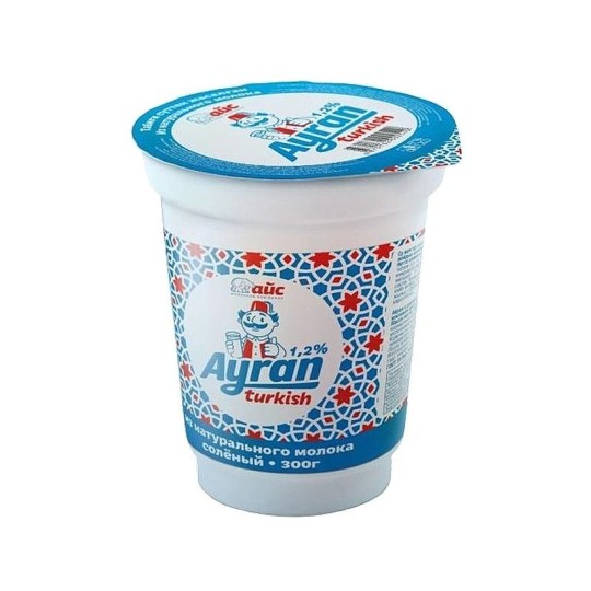 АЙРАН АЙС ПО-ТУРЕЦКИ СОЛЕНЫЙ 1,2% 300Г ПЛ/СТ