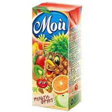 Мой нектар мультифруктовый 0,2 л./27