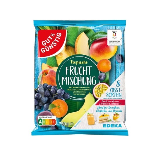 GG ФРУКТЫ ТРОПИЧ. АССОРТИ 750ГР