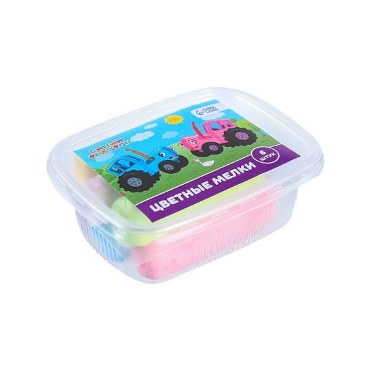 НАБОР ЦВ МЕЛКОВ СИНИЙ ТРАКТОР 6 ЦВОВ 9562743