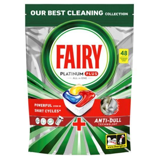 FAIRY Platinum Plus таблетки для посудомоечной машины 48 шт