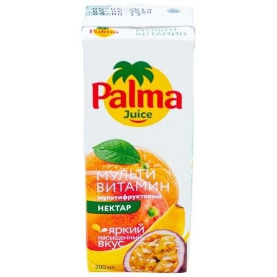 Palma напиток сокосодержащий Мультивитамин 0.2 л.