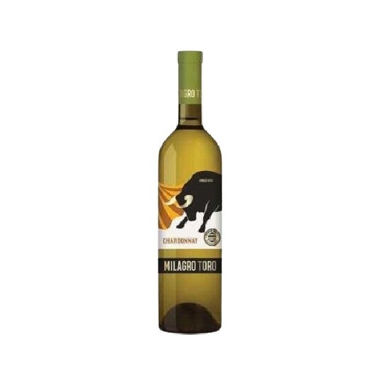 Вино белое Milagro Toro Chardonnay полусладкое 12% 0,7 л