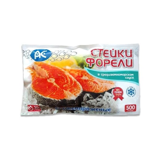 Стейки Форели Средиземноморском Соусе 350 г