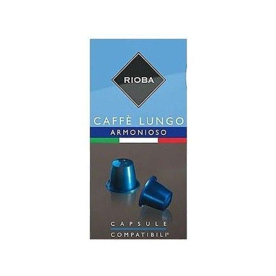 Кофе в капсулах Rioba Caffe lungo Armonioso 10 капсул X 5 гр