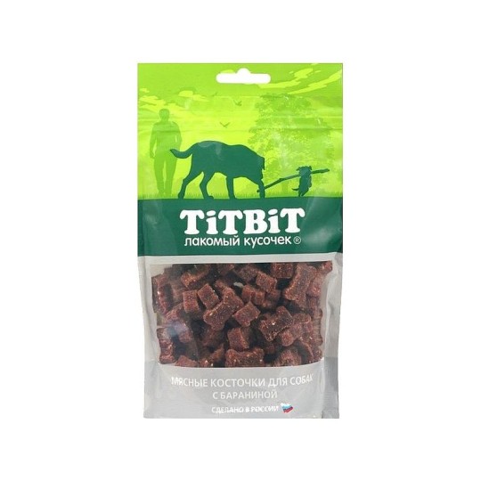 КОСТОЧКИ МЯСНЫЕ Д/СОБАК TITBIT С БАРАНИНОЙ