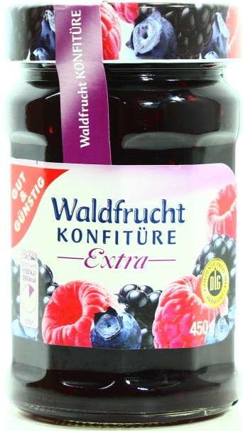 GG KONFIT.EXTRA КОНФИТОР ЛЕСНЫЕ ЯГОДЫ 450 ГР.