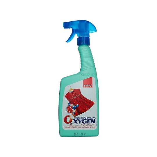 Пятновыводитель Sano Oxygen Для всех типов тканей с кислородом 750мл