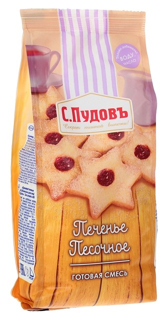  Смесь мучная "Печенье песочное" 400 гр. "С.Пудовъ"