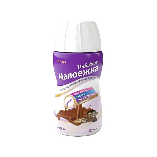 PediaSure Малоежка Со Вкусом Шоколада 200мл
