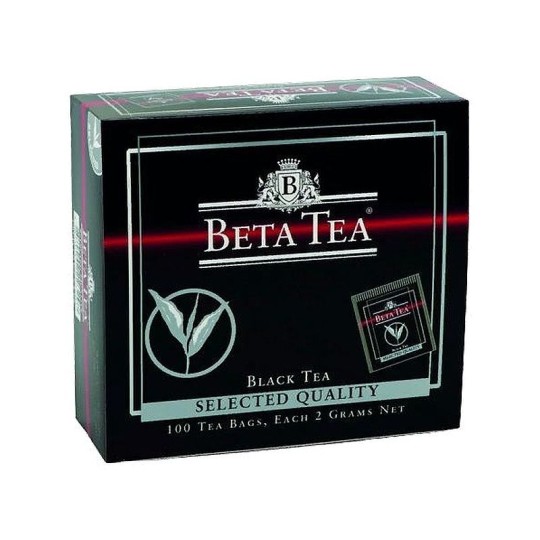 BETA TEA| чай черный 100 пакетиков