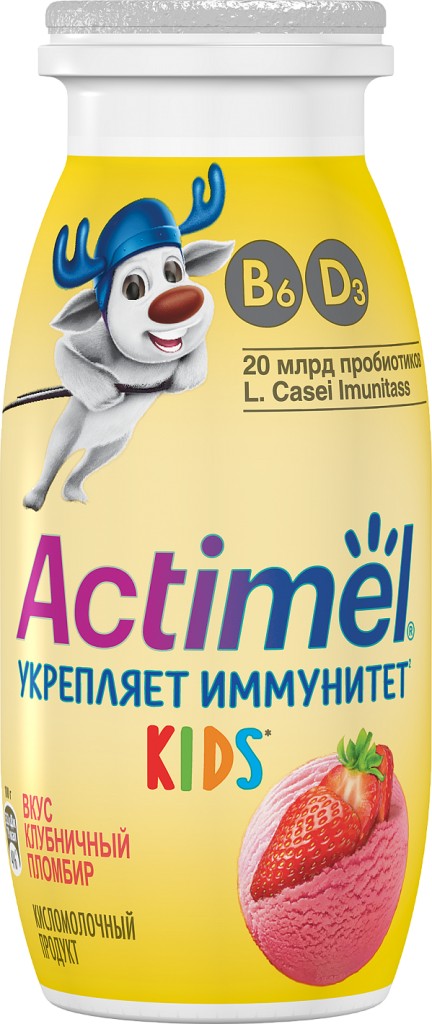 4*100Г АКТИМЕЛЬ КИДС КЛУБ ПЛОМ