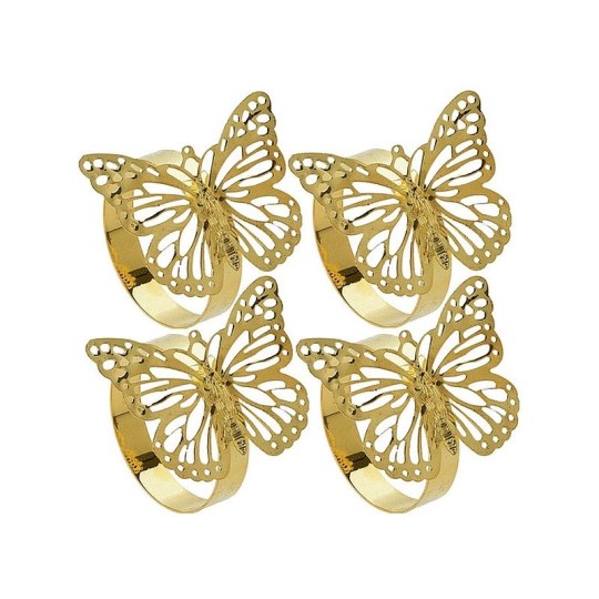 4ШТ КОЛЬЦО ДЛЯ САЛФЕТКИ