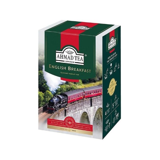 AHMAD TEA| чай черный английский завтрак 200г