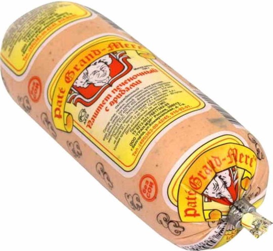 150Г Паштет печеночный с грибами PATE GRAND-MERE