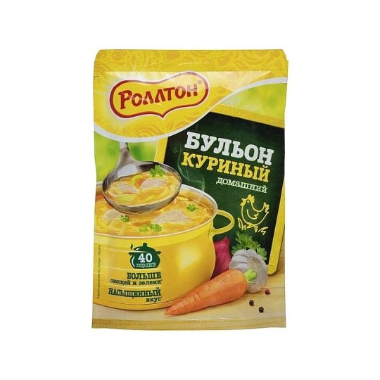 Бульон домашний Роллтон куриный, 100 г