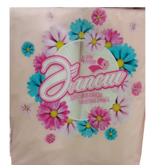 БУМАГА ТУАЛЕТНАЯ ?ЛПЕШ С ТРУБКОЙ 2СЛ/4РУЛ