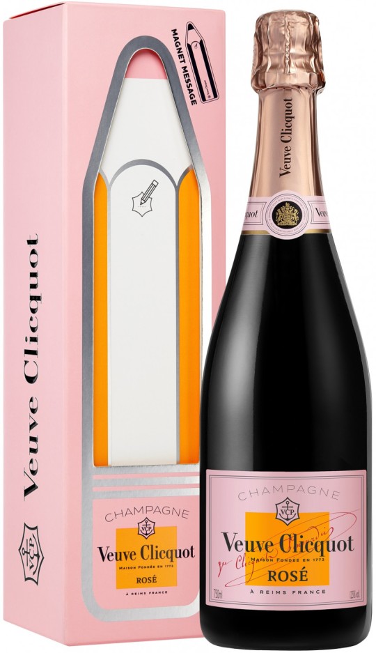 Шампанское розовое сухое, брют Veuve Clicquot, Brut Rose, 12,5%, 0,75 л (Франция)
