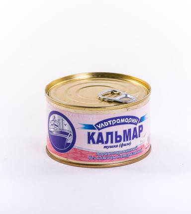 Кальмар УЛЬТРАМАРИН тушка (филе), 240г