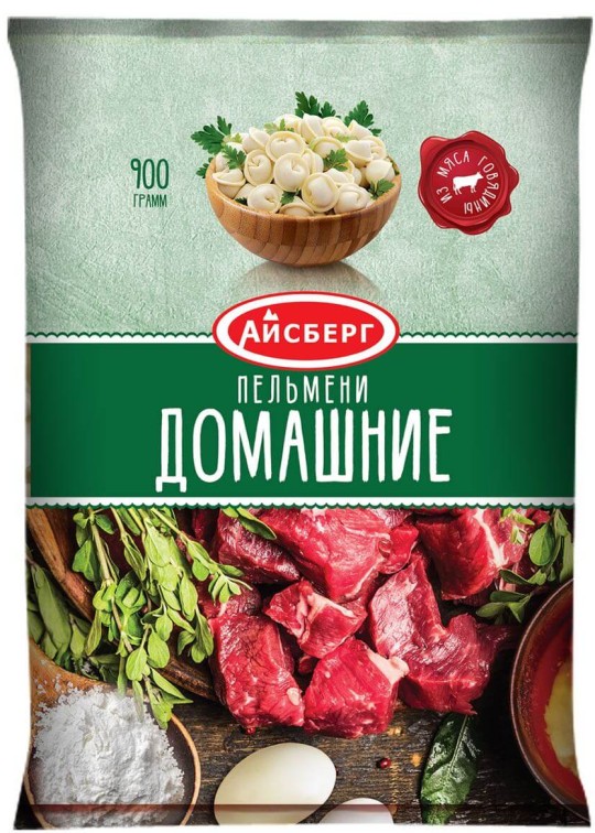 Пельмени Айсберг домашние 900 г