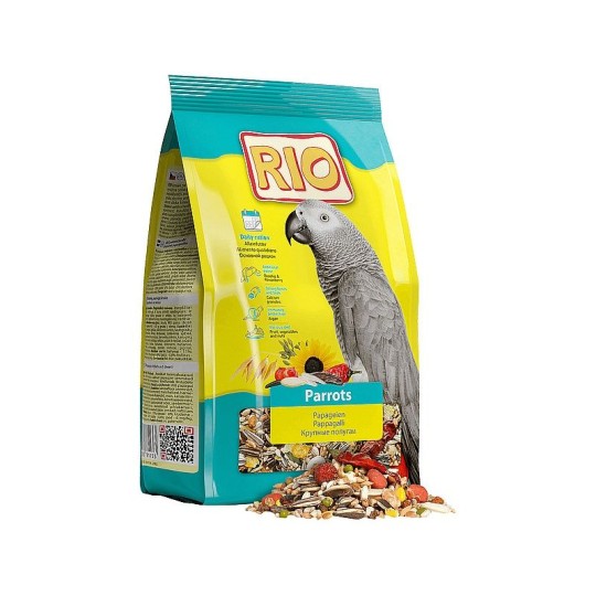 Корм для крупных попугаев Rio Основной рацион 1кг