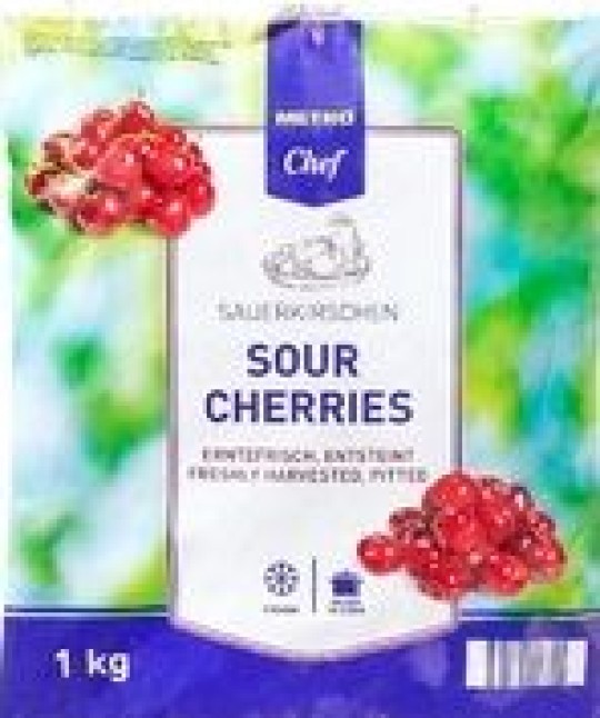 Вишня Metro Chef кислая замороженная 1 кг.