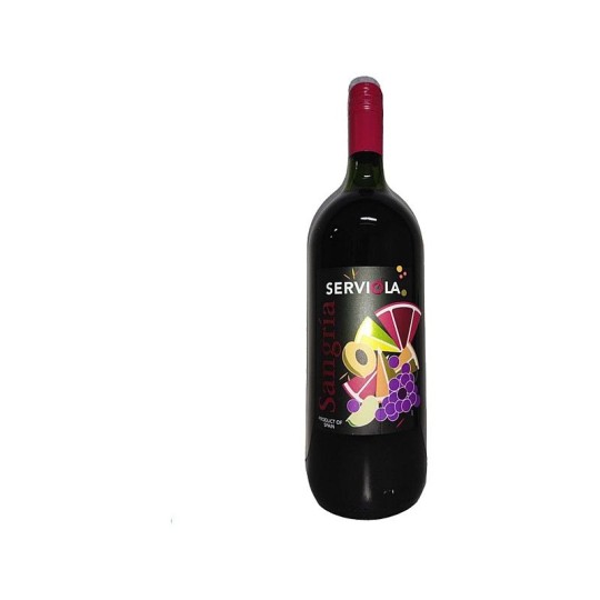 SANGRIA Serviola красное сладкое вино 7% 1,5 л.