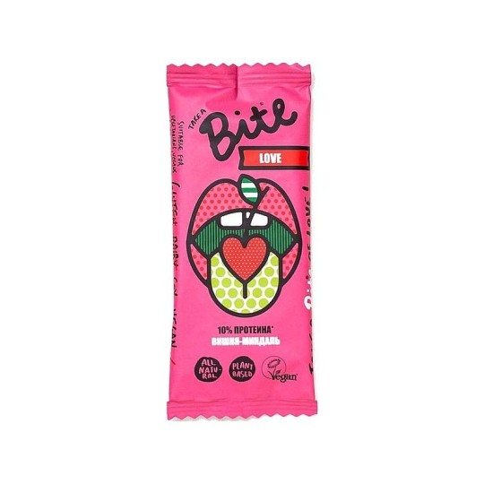 Батончик Bite Love Вишня миндаль 45г