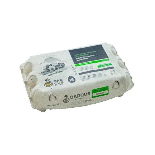 Яйцо высшая категория QARQUS 15 шт