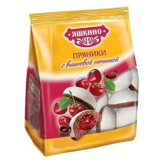 Пряники Яшкино с вишневой начинкой, 350г