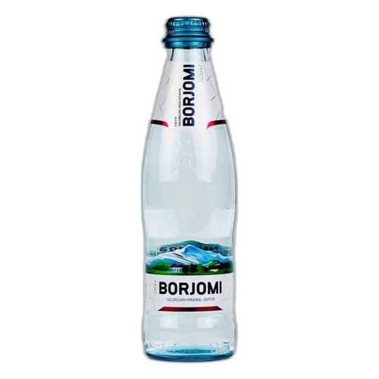 Borjomi минеральная вода 0,33 л. стекло
