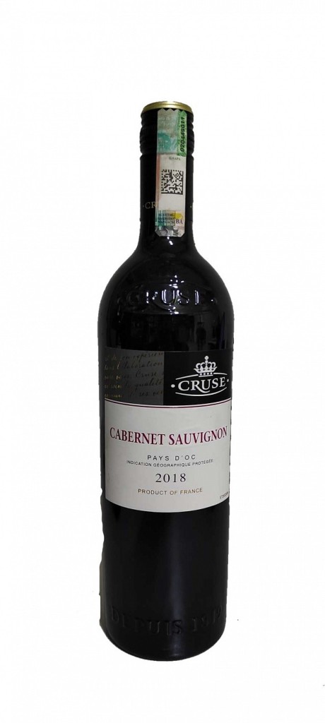 Cruse Cabernet Sauvignon красное сухое вино 0.75 л (Франция)