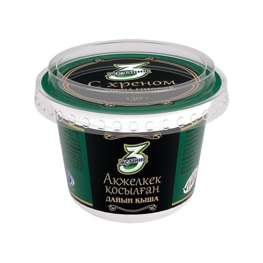 Горчица 3 Желания с хреном 130 г